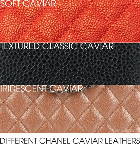 chanel caviar leather|Chanel Caviar Leather Reference Guide .